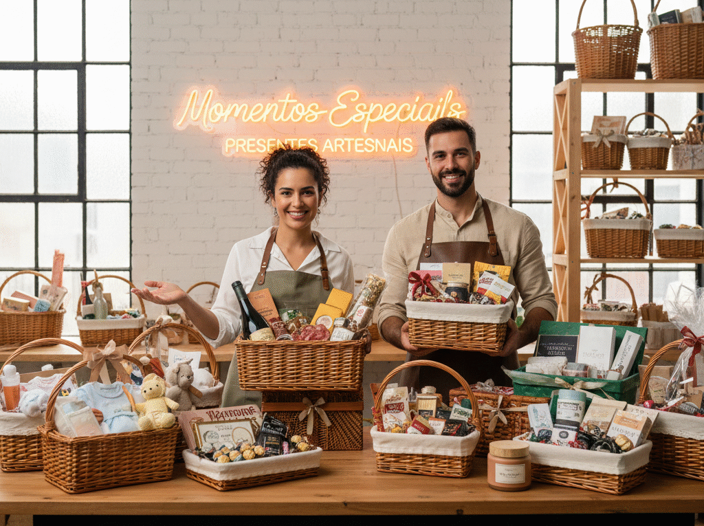Como empreendedores podem transformar cestas para presentear em um negócio recorrente